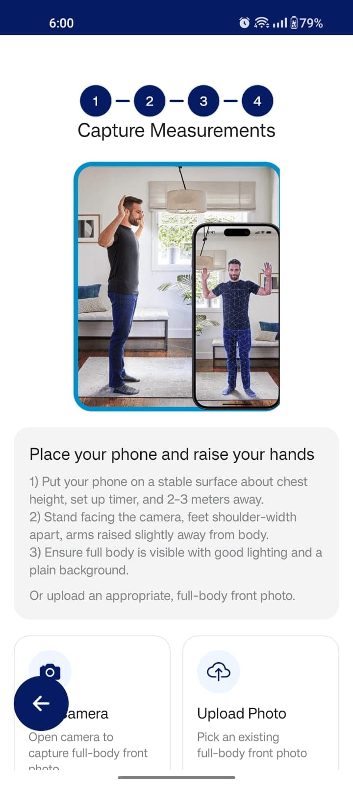 Sticha App mobile interface